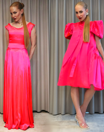 Pink Dress Sketches – Endless Conversion Possibilities!